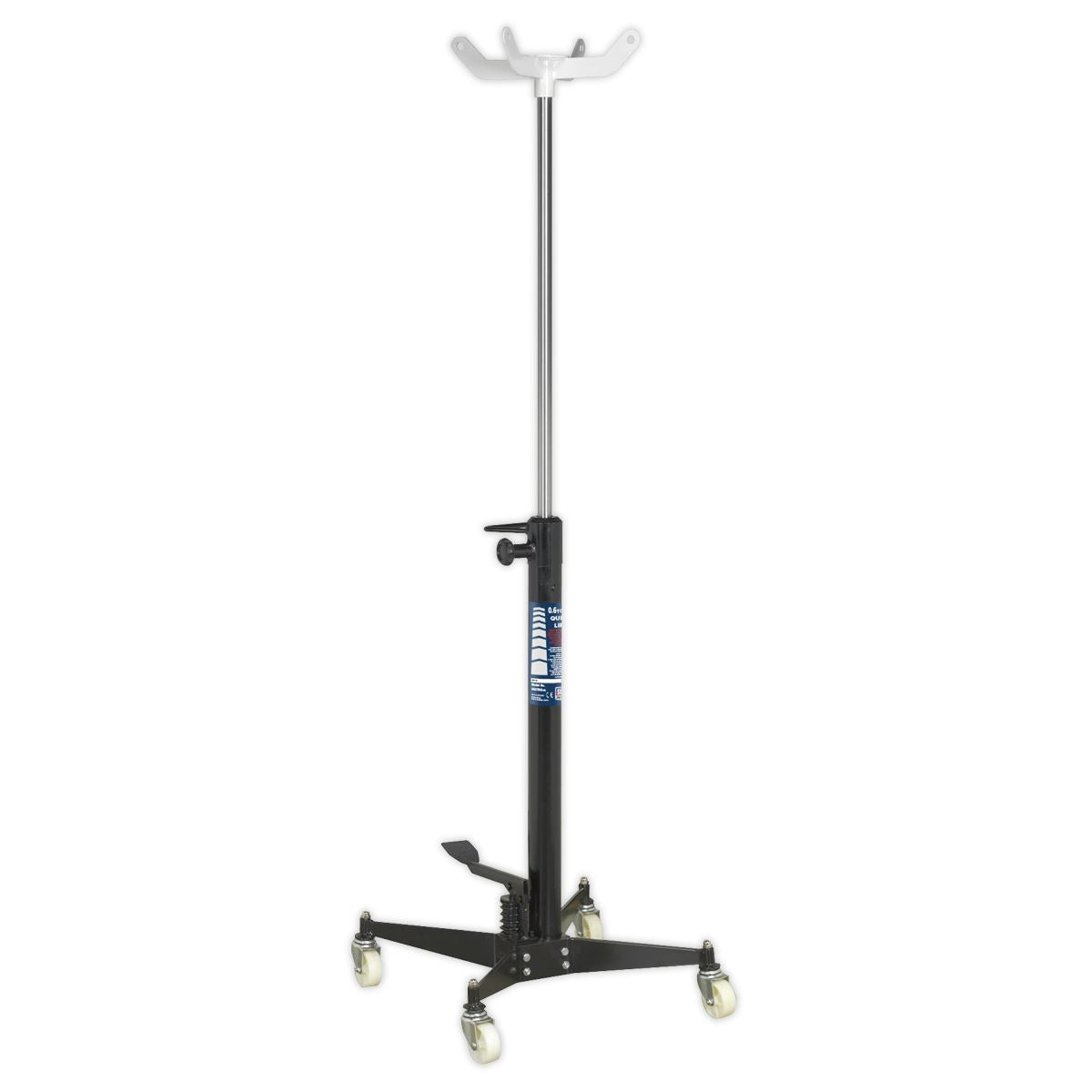 Sealey Transmission Jack 600kg Vertical Quick Lift 600TRQ