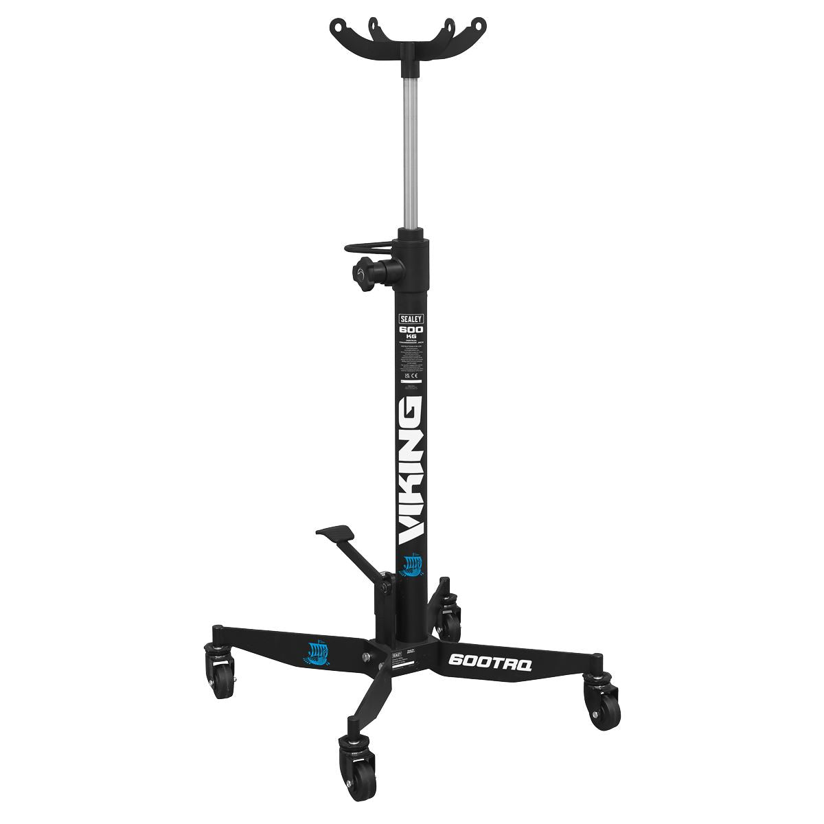 Sealey Transmission Jack 600kg Vertical Quick Lift 600TRQ