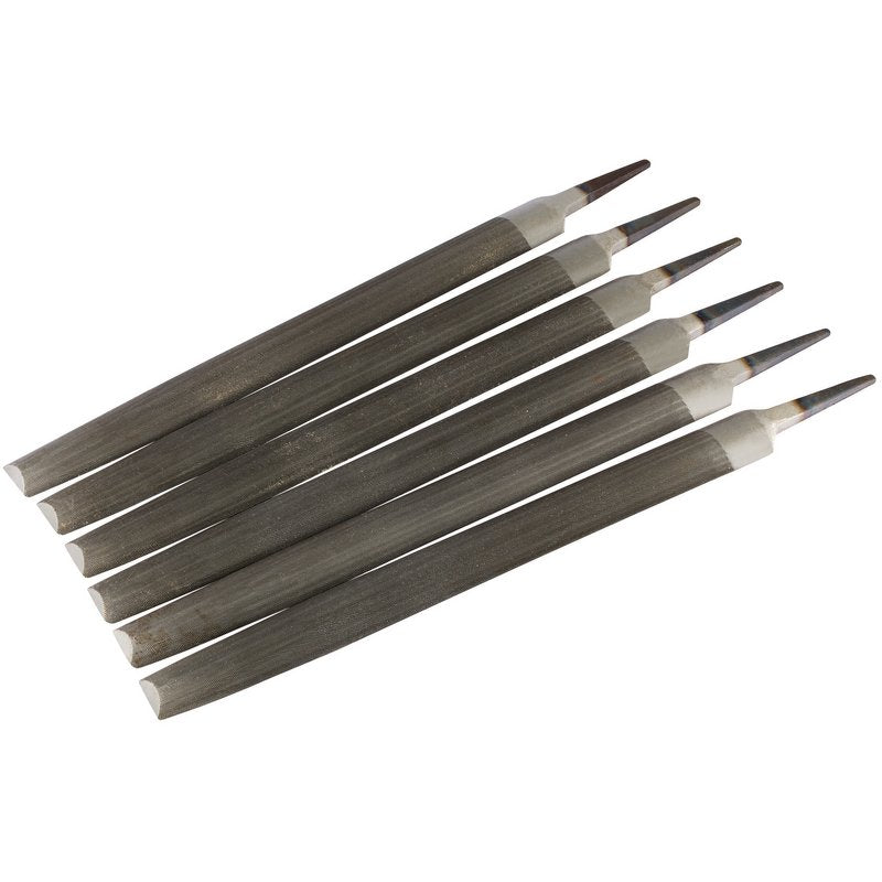 Draper Smooth Cut Half Round File 6 x 300mm Hardened Carbon chrome steel 60230