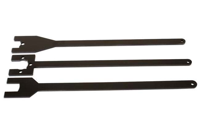 Laser Tools Viscous Fan Spanner Set 3pc - for Land Rover 6124