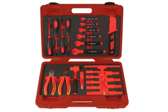 Laser Tools Insulated Tool Kit 3/8"D 25pc 6150