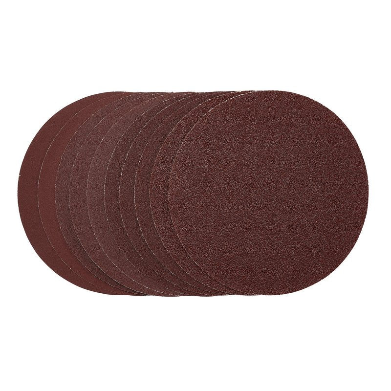 Draper Sanding Discs 150mm PSA Assorted Grit 10 Pack 63016