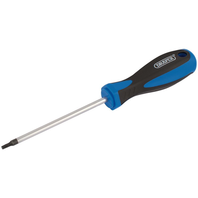 Draper TX-STAR® Security Screwdriver, T15T x 100mm, Blue