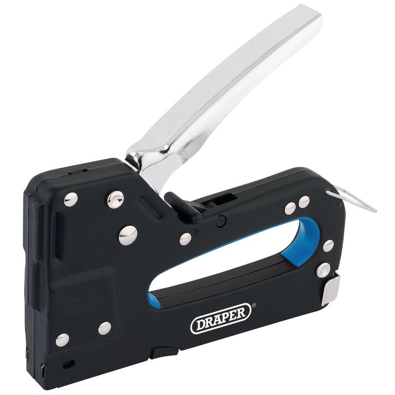 Draper Manual Handheld Tacker Nailer Uses 6-14mm staples or 14mm 'I' nails 63650
