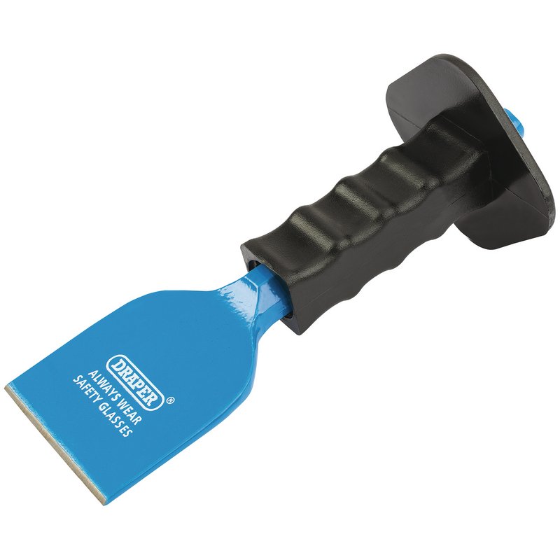 Draper Brick Bolster Chisel with Hand Guard 225 x 75mm Octagonal Shank 63730