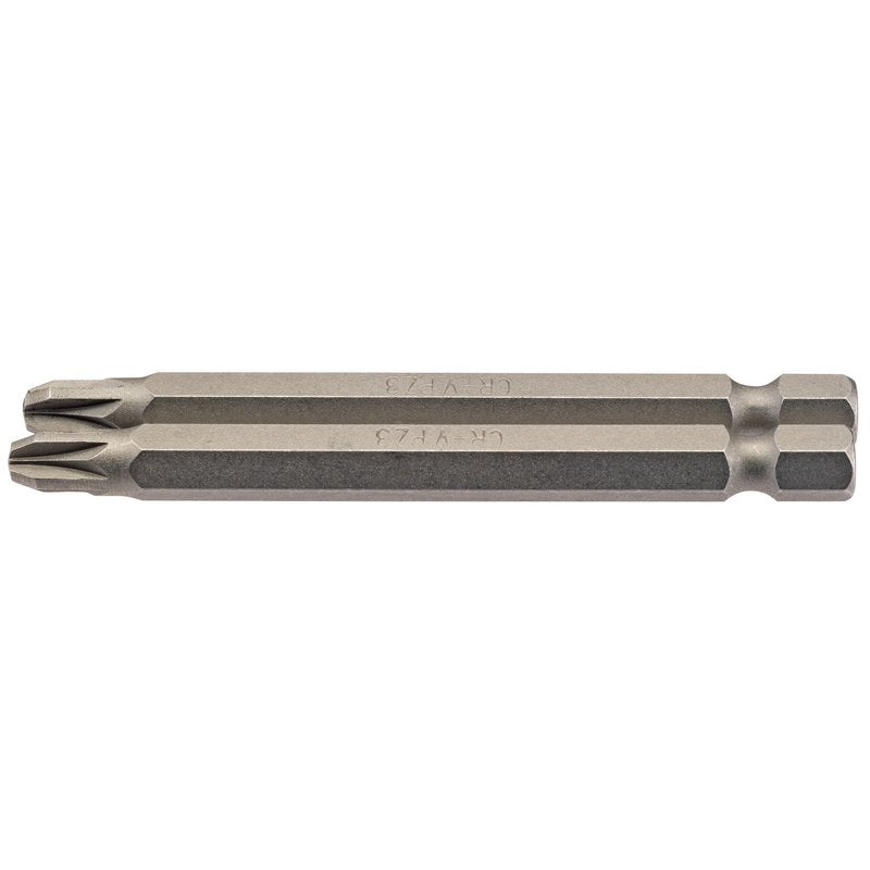 Draper No.3 PZ Type Screwdriver Bit 1/4" Hex 75mm Long (Pack of 2) 64313