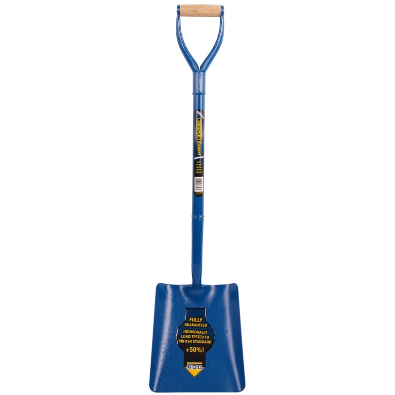 Draper Expert All Steel Contractors Square Mouth Shovel Head 250mm x 300mm 64327