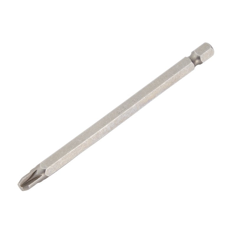 Draper No.3 PZ Type Screwdriver Bit 1/4" Hex 100mm Long (Pack of 1) 64363