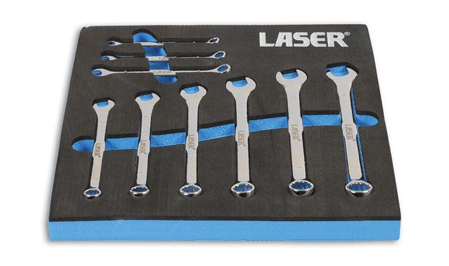 Laser Tools 6492 Combination Spanner Set 9pc