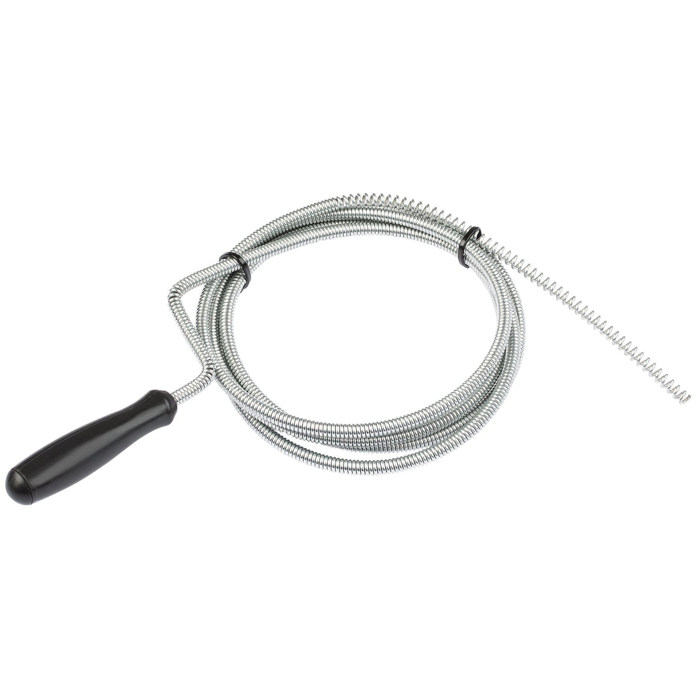 Draper Pipe and Sink Cleaner 1.8m Flexible Plated Spring Integral Handle 65994