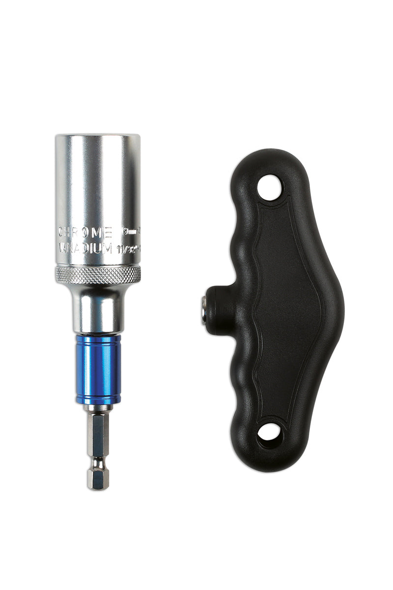 Laser Tools Survivor Socket with Handle 1/2"D 6693