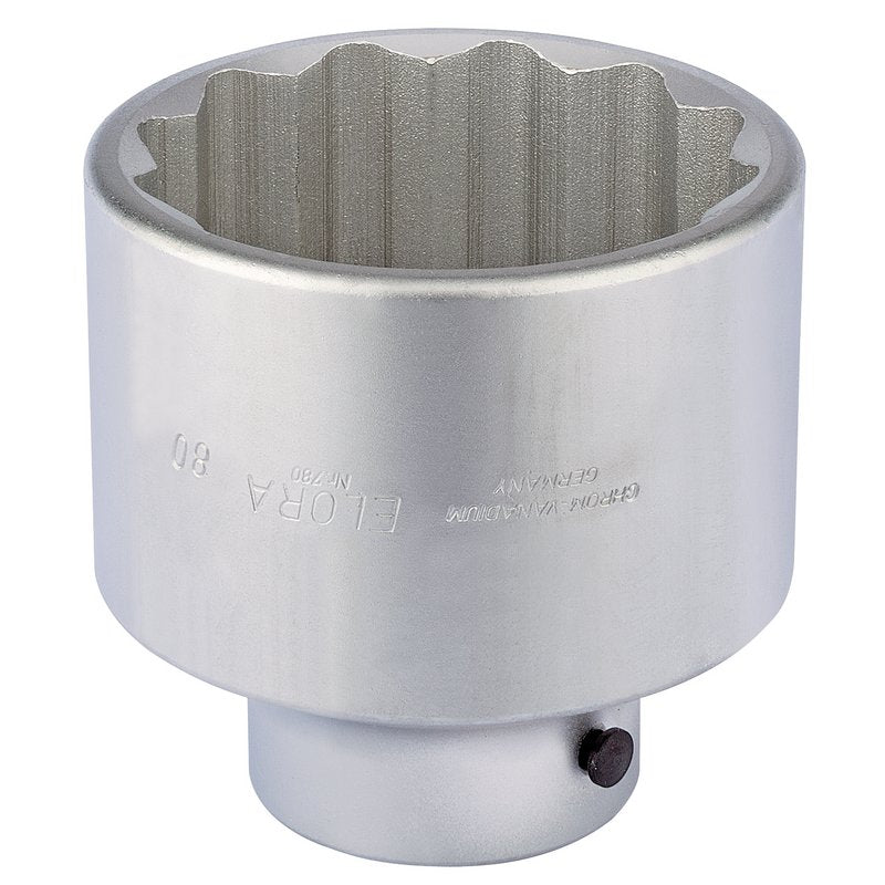 Elora 1"D 80mm Metric Bi Hexagon Socket Chrome Plated Standard Length 67400