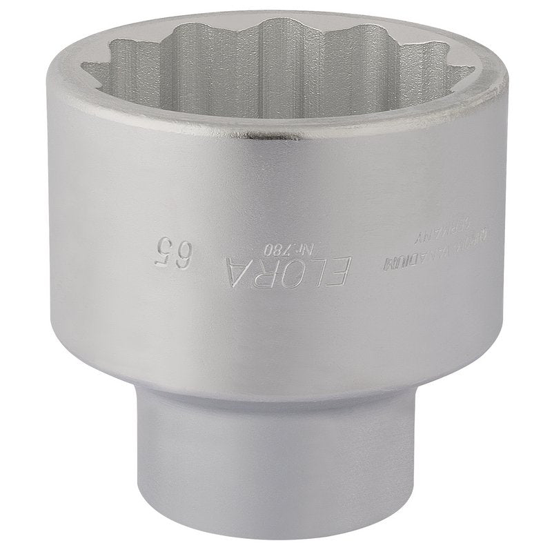 Elora 1"D 65mm Metric Bi Hexagon Socket Chrome Plated Standard Length 67434