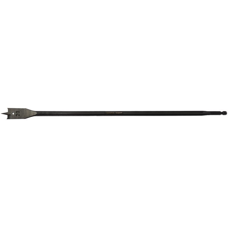 Draper Extra Long Flat Wood Bit 405mm 20mm Shank 6mm 67541