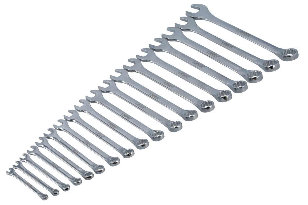Laser Tools Combination Spanner Set 6 - 24mm 18pc 6758