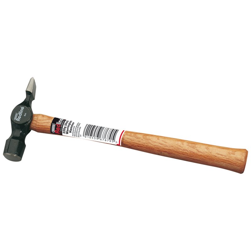 Draper Redline Joiner's Warrington Hammer 225g/8oz Hardwood Shaft 67670