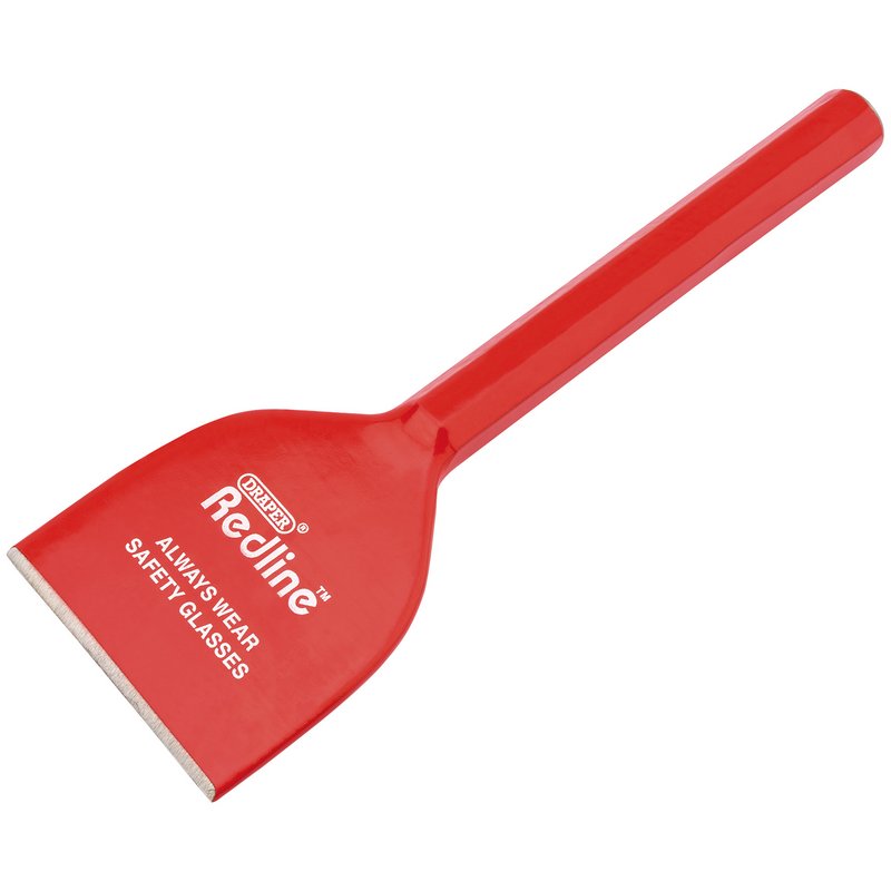 Draper Redline Brick Bolster 75 x 220mm Ground Edges Octagonal Shank 68588