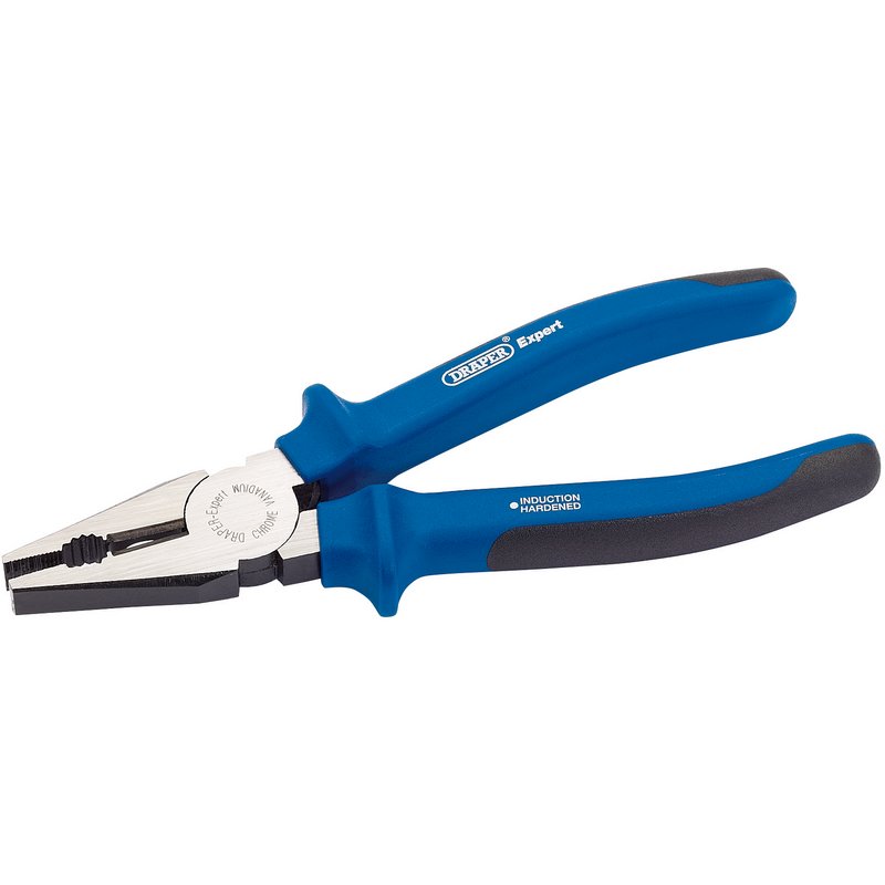 Draper Heavy Duty Soft Grip Combination Pliers, 180mm