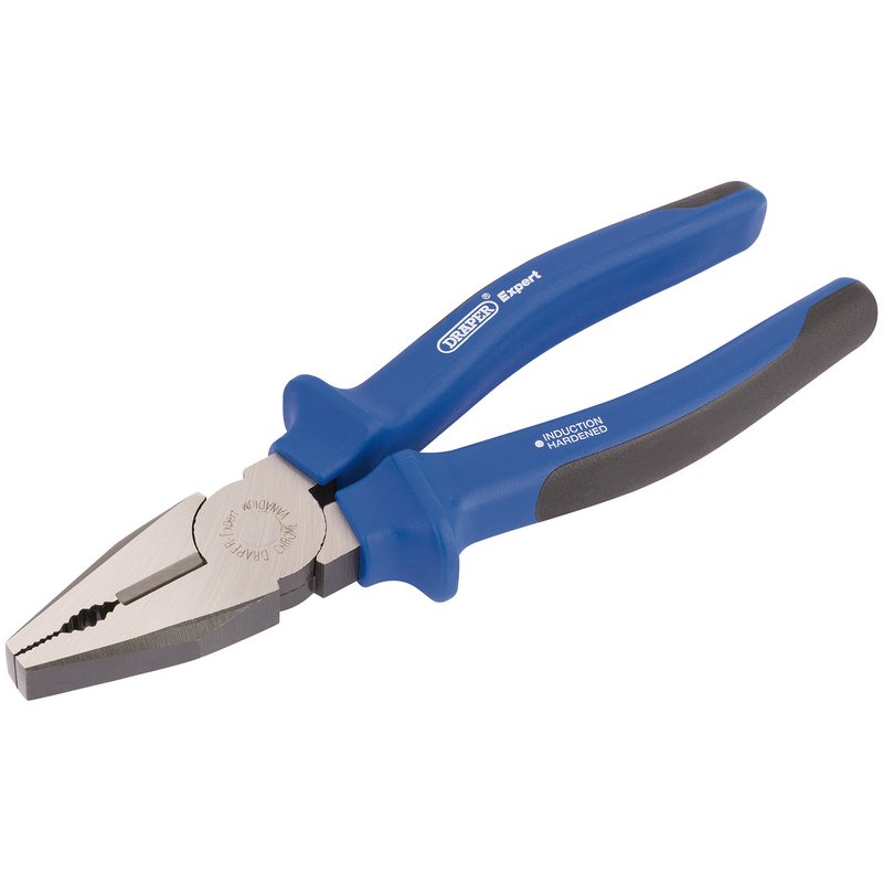 Draper Heavy Duty Soft Grip Combination Pliers, 200mm