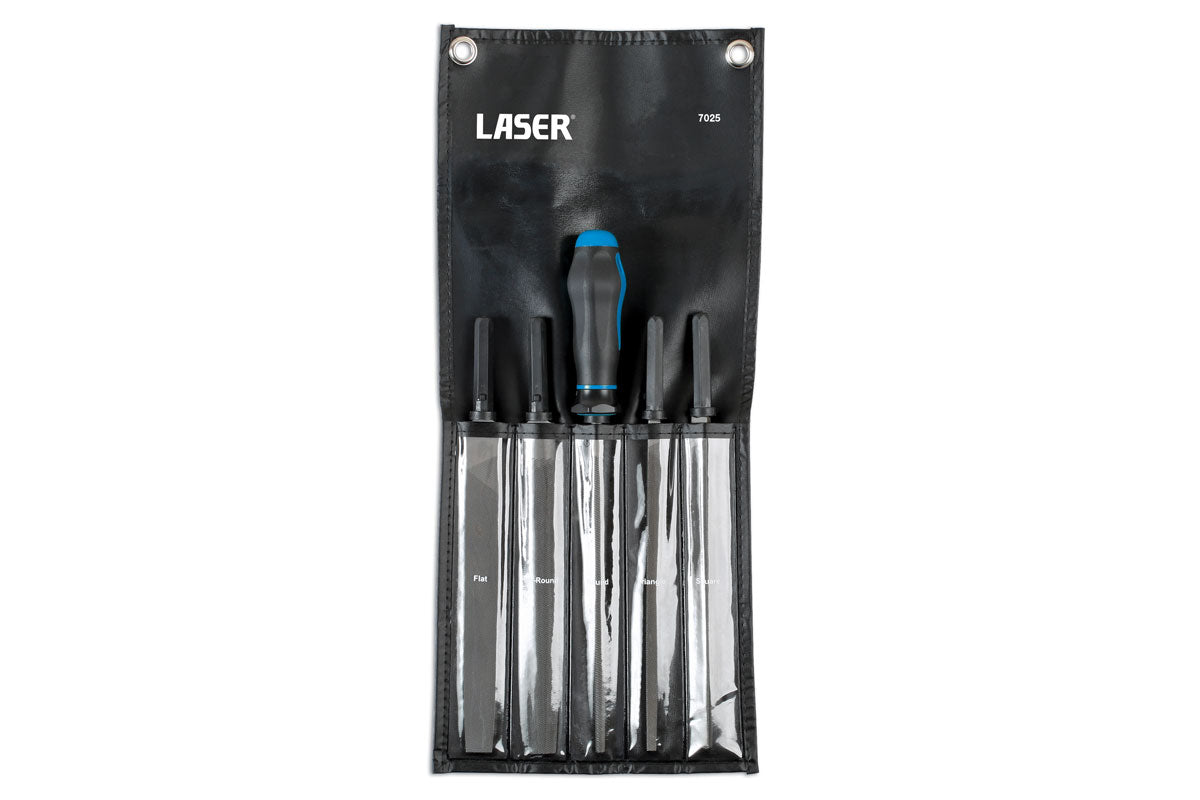 Laser Tools Interchangeable File Set 5pc 7025