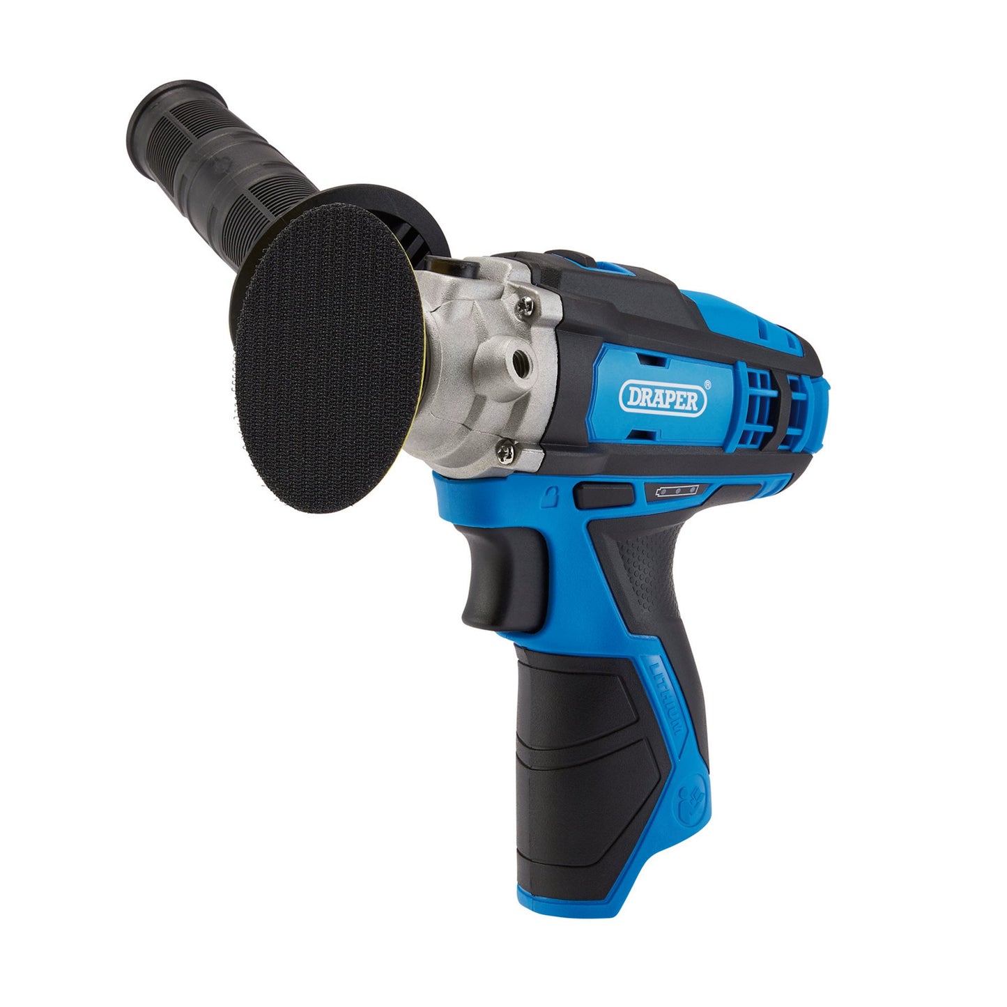 Draper 12V Car Polisher Sold Bare Variable Speed Inc Backing Pads & Sponge 70277