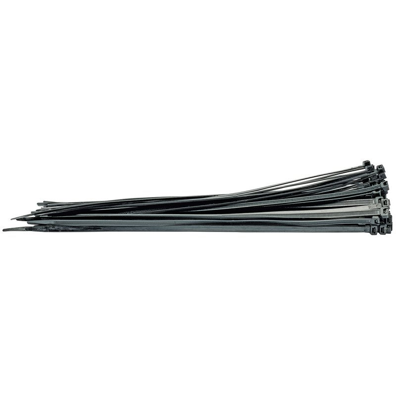 Draper Cable Ties 8.8 x 500mm Black Pack of 100 Robust Nylon 70408