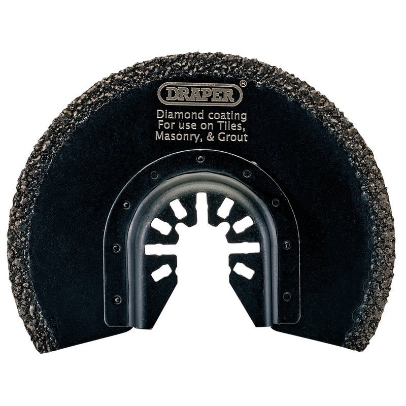 Draper Universal Oscillating Multi-Tool Diamond Coated Cutting Blade 88mm 70469