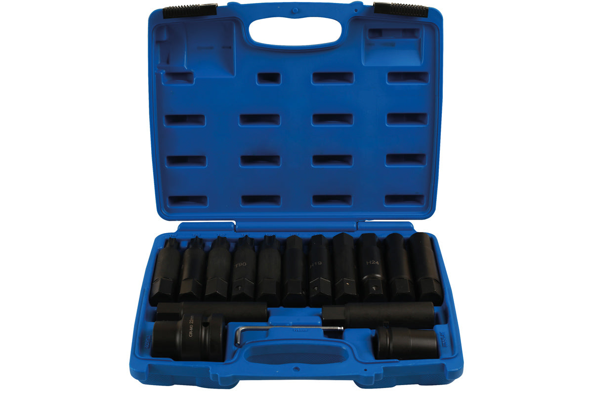 Laser Tools Impact Bit & Socket Set 3/4"D, 1"D 16pc 7128