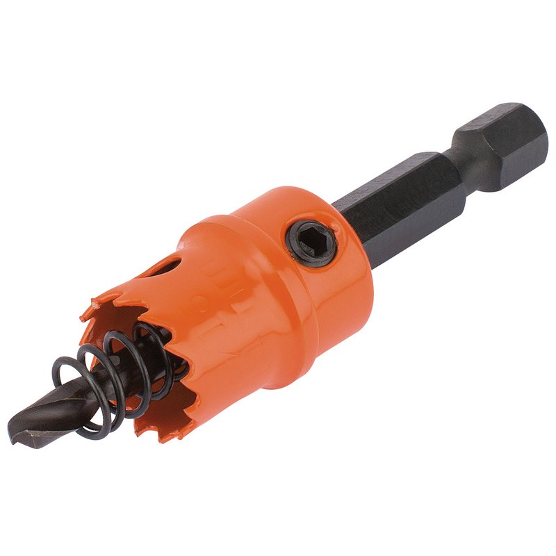 Draper Bi Metal Hole Saw With Integrated Arbor 14mm 1/4" Hex Shank 71969