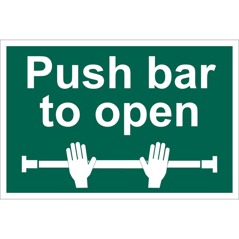 Push Bar To Open