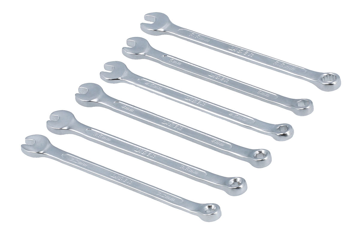Laser Tools Miniature Combination Spanner Set 3.2 - 5.5mm 6pc 7265