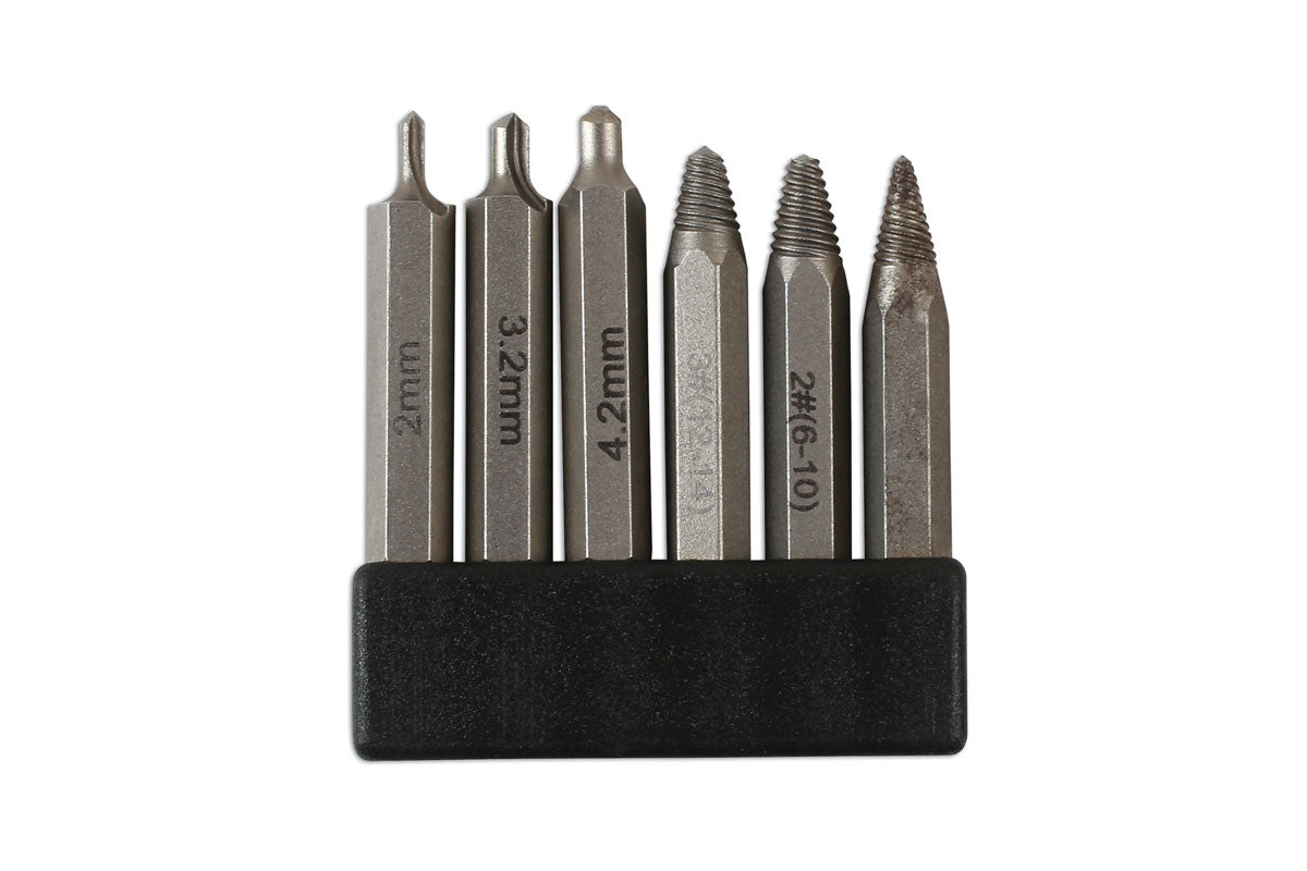 Laser Tools Screw Extractor Bit Set 6pc 7292