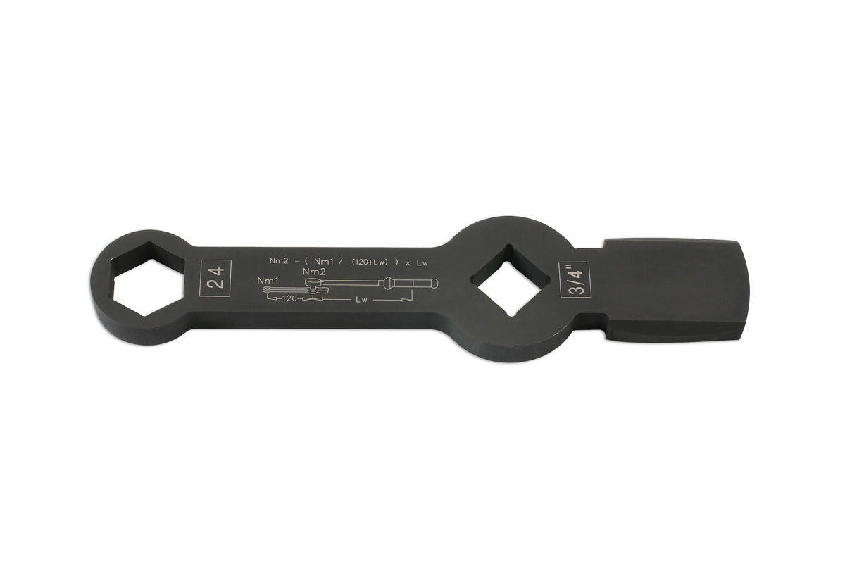 Laser Tools HGV Brake Caliper Wrench 24mm 7341