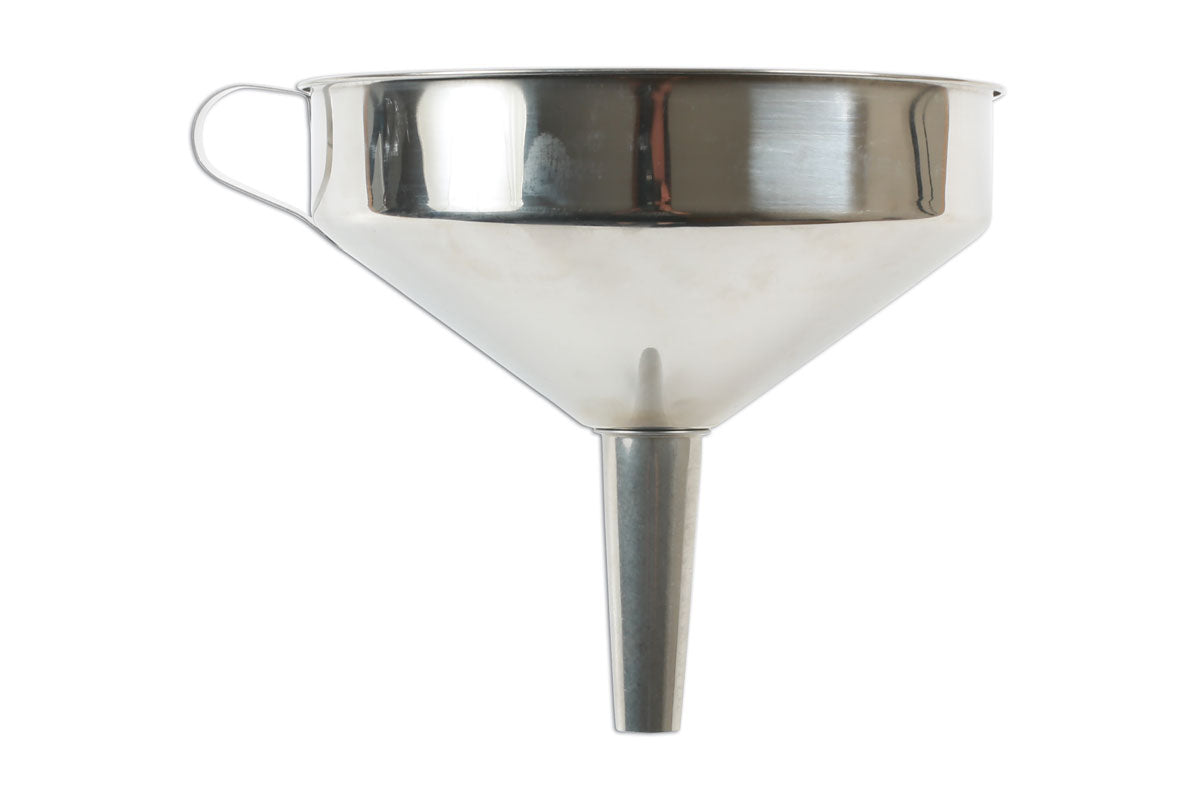 Laser Tools Stainless Steel Funnel 200mm 7366