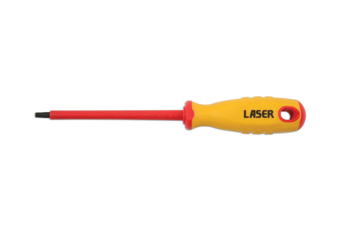 Laser Tools Insulated Star* Screwdriver T20 7451
