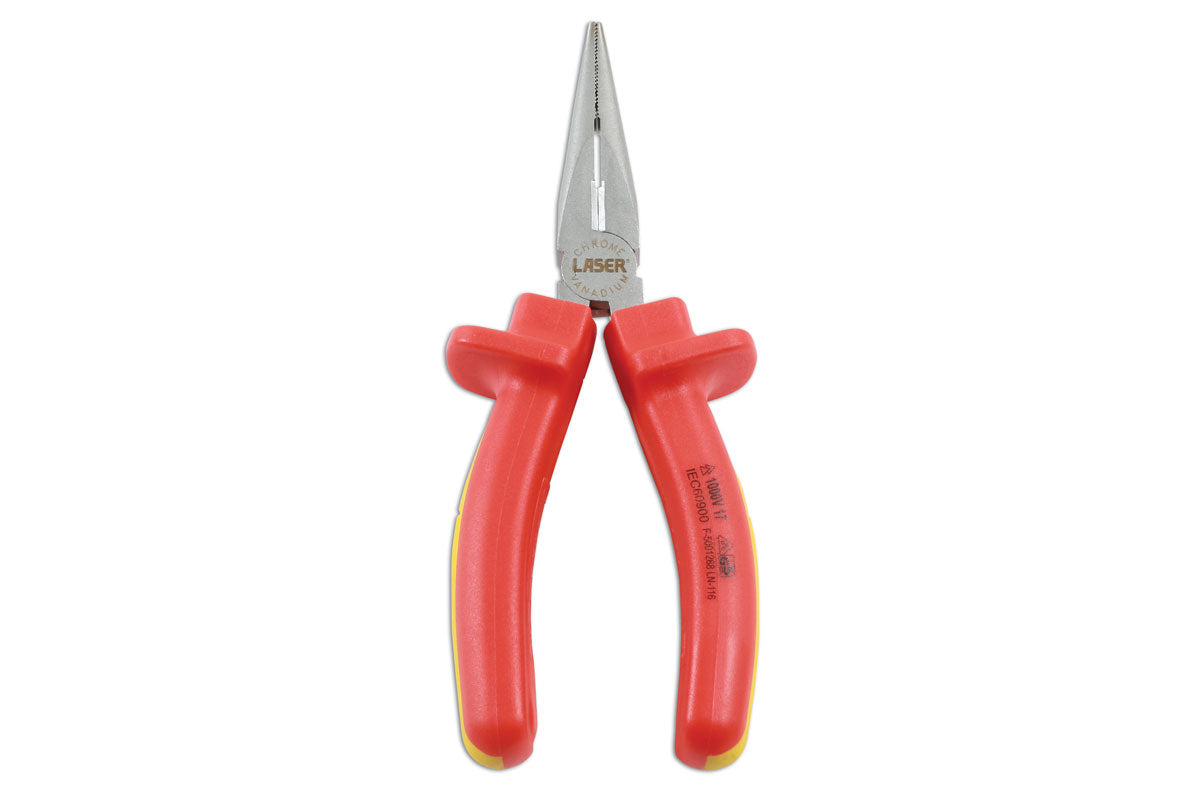Laser Tools Insulated Long Nose Pliers 150mm 7468