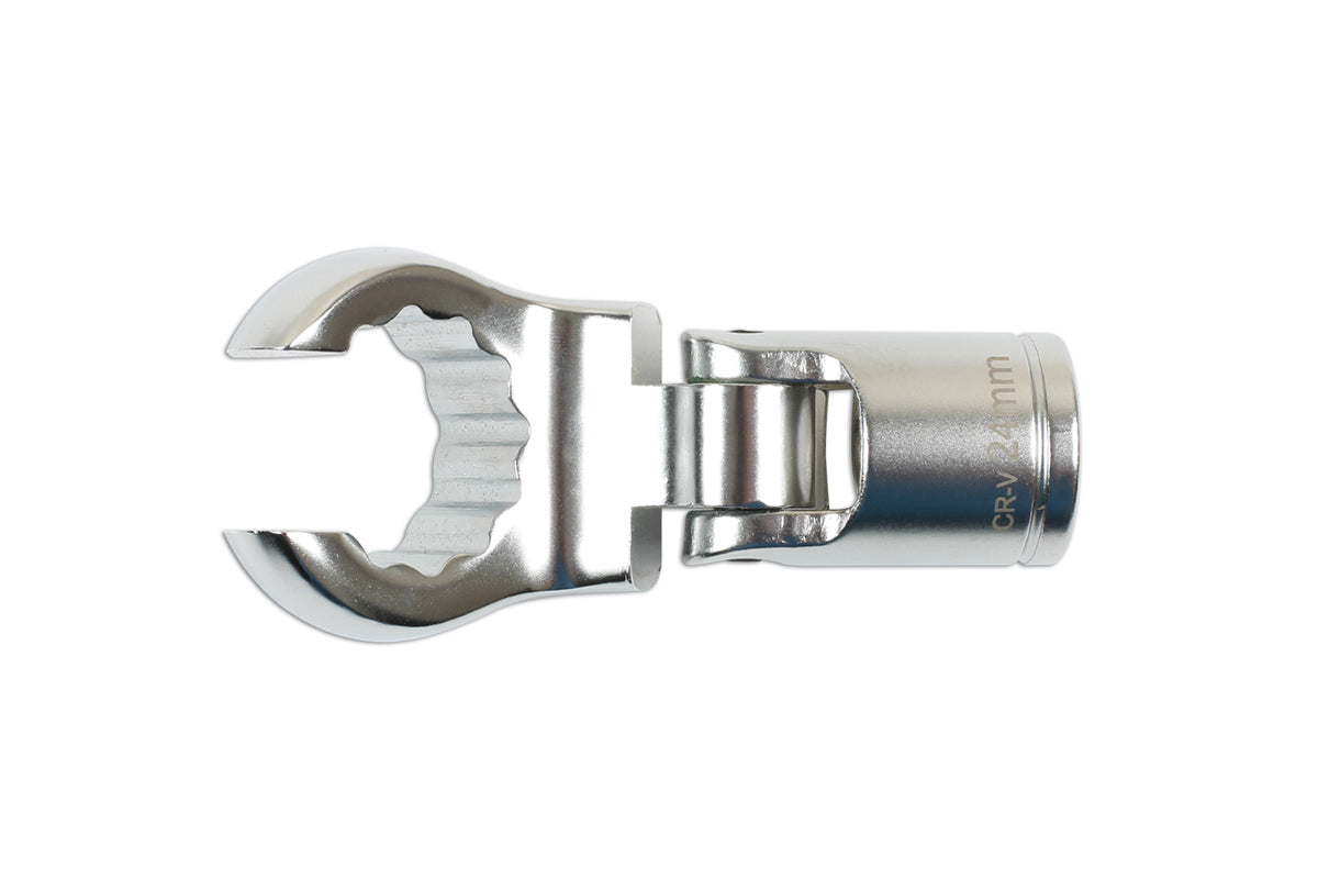 Laser Tools Flexible Crows Foot Wrench 1/2"D 24mm 7479