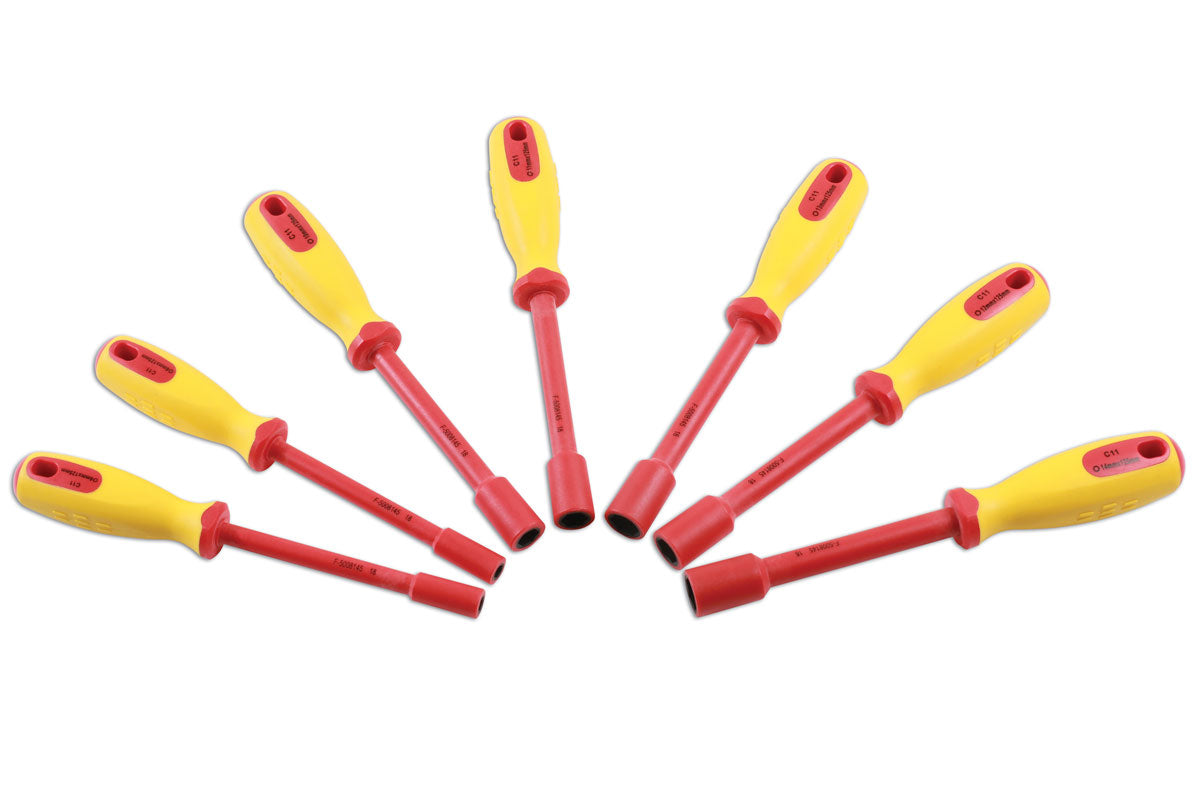 Laser Tools Insulated Nut Driver Set 7pc 7482