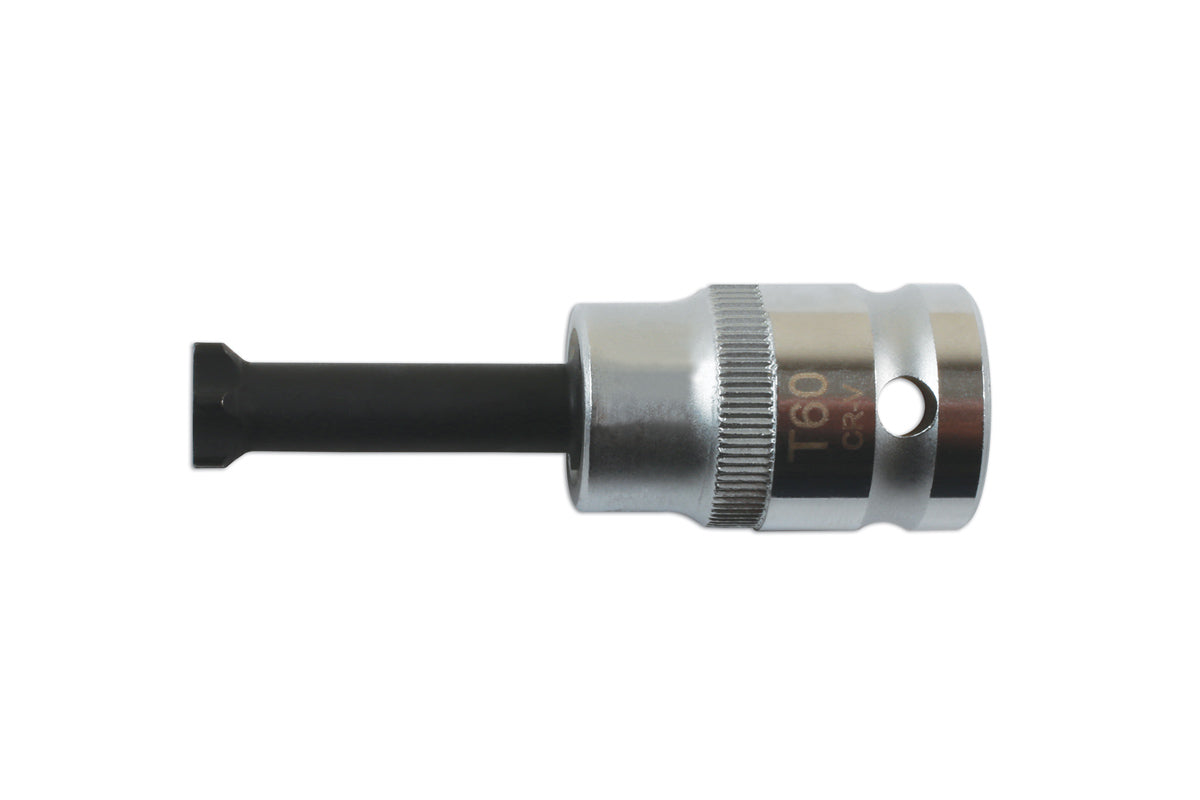 Laser Tools Long Series Star Socket Bit 1/2"D T60 7486