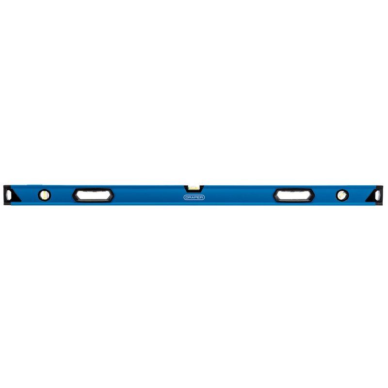 Draper 1200mm Aluminium Box Section Level with Side View Vial 75106