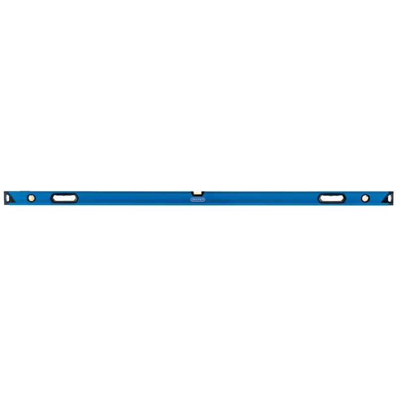 Draper Aluminium Box Section Level with Side View Vial 1800mm Inc End Caps 75107