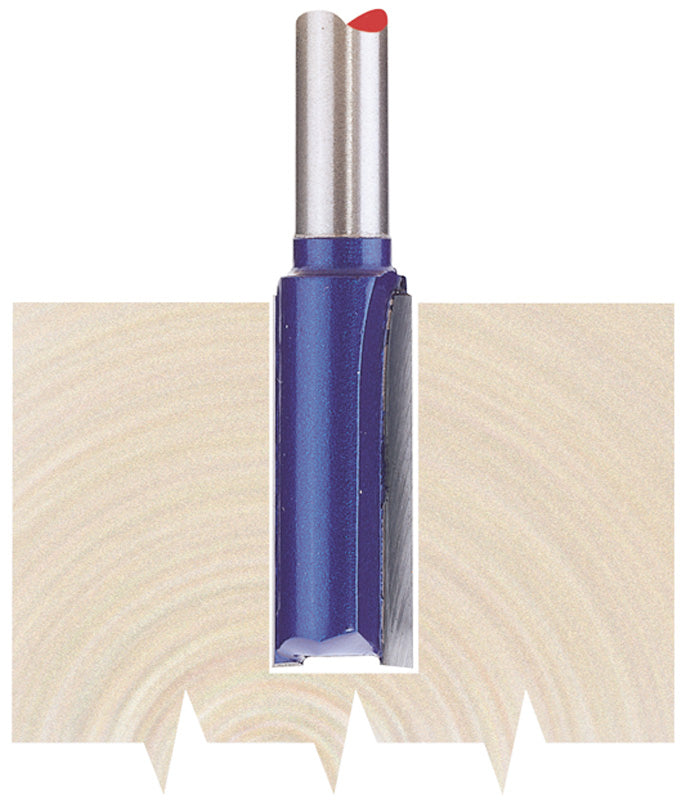 Draper TCT Router Bit 1/2" Sank Straight 19 x 25mm 75351