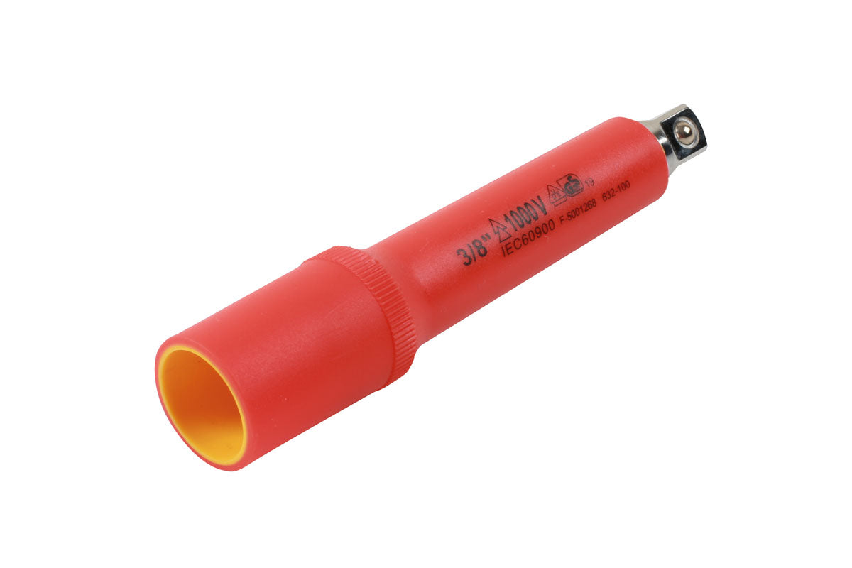 Laser Tools 3/8"D Insulated Extension Bar 100mm Safe Working 1000V 7569