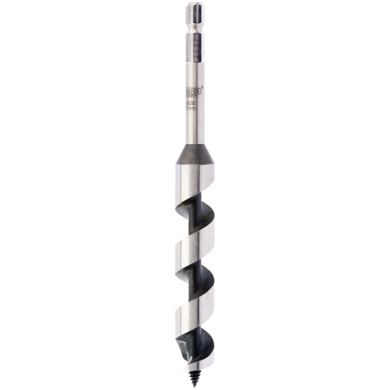 Draper Standard Pattern Auger Bit 22mm Spur Tip Carbon Steel Hardened 76039