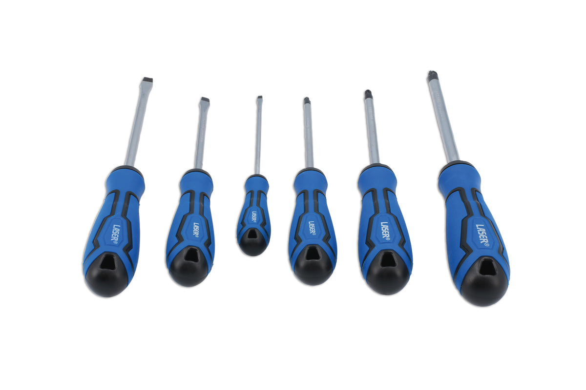 Laser Tools Screwdriver Set 6pc 7613