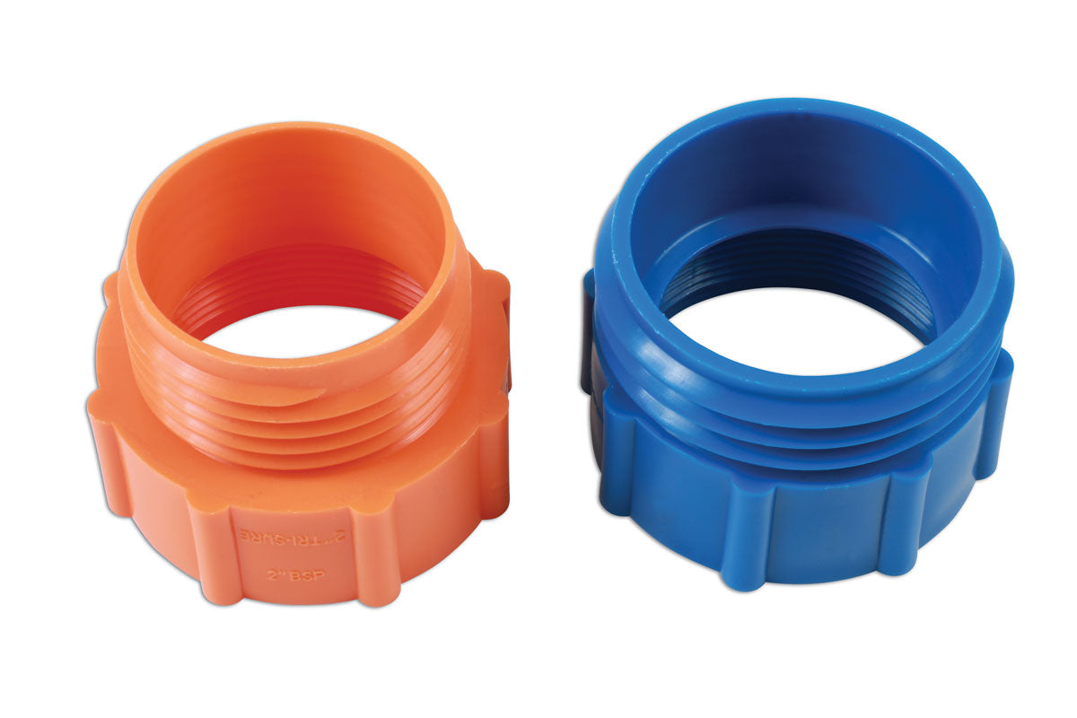 Laser Tools Lever Pump Thread Adaptors 2pc 7621