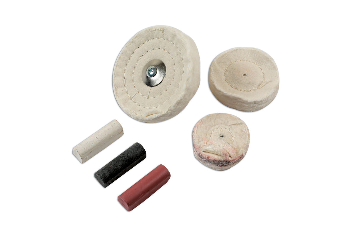 Laser Tools Buffing and Polishing Set 7pc 7628