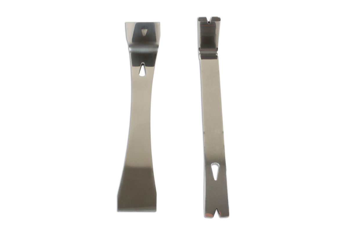 Laser Tools Pry Bar Set 2pc - Stainless Steel 7648
