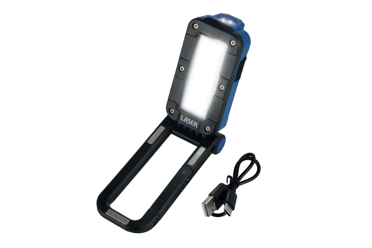 Laser Tools Foldable Work Lamp - COB & LED 7650