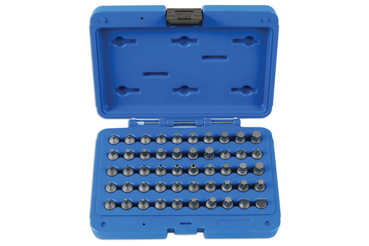Laser Tools Stubby Bit Set 1/4"D 50pc 7653
